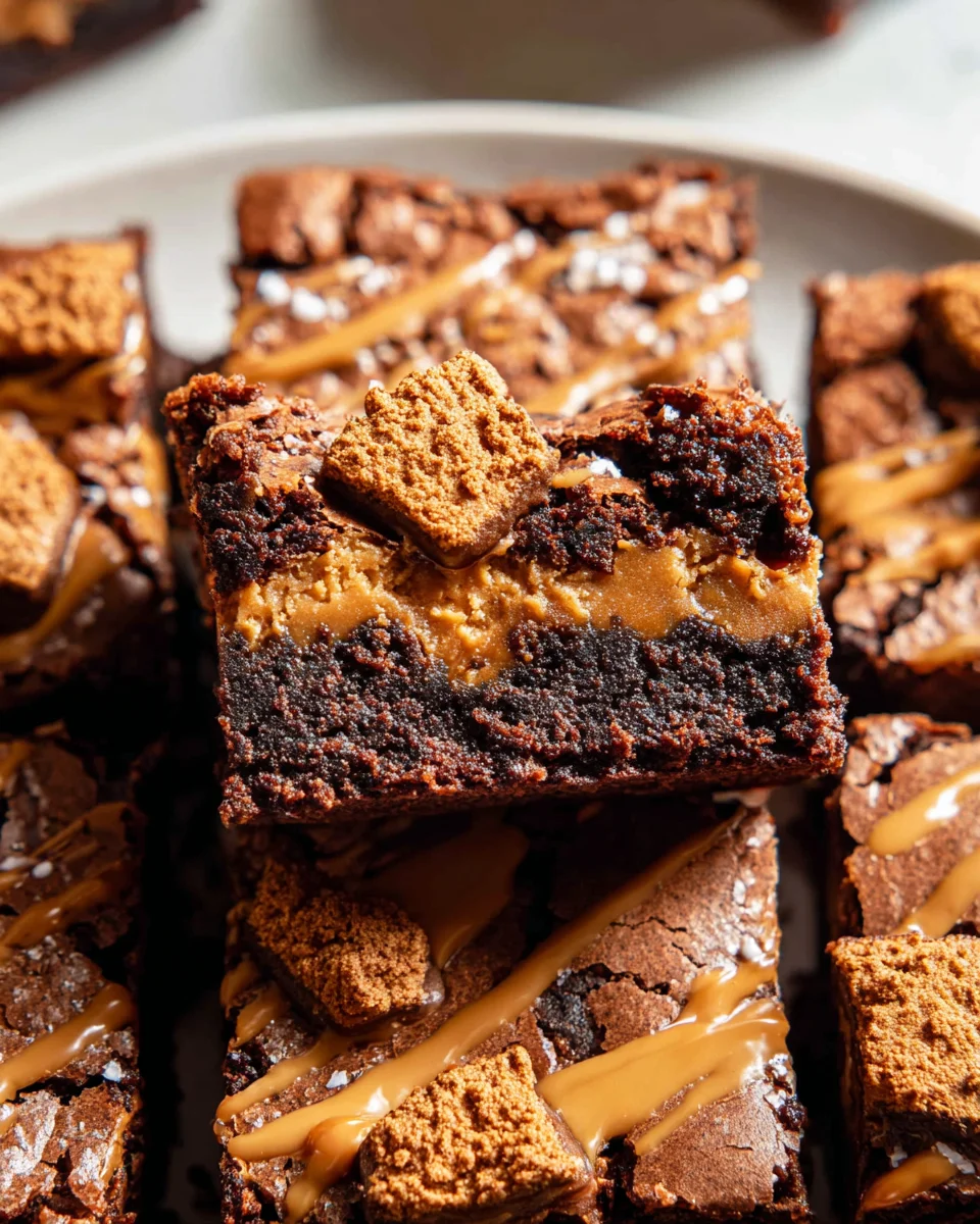 Decadent Biscoff Brownies Recipe to Satisfy Your Cravings