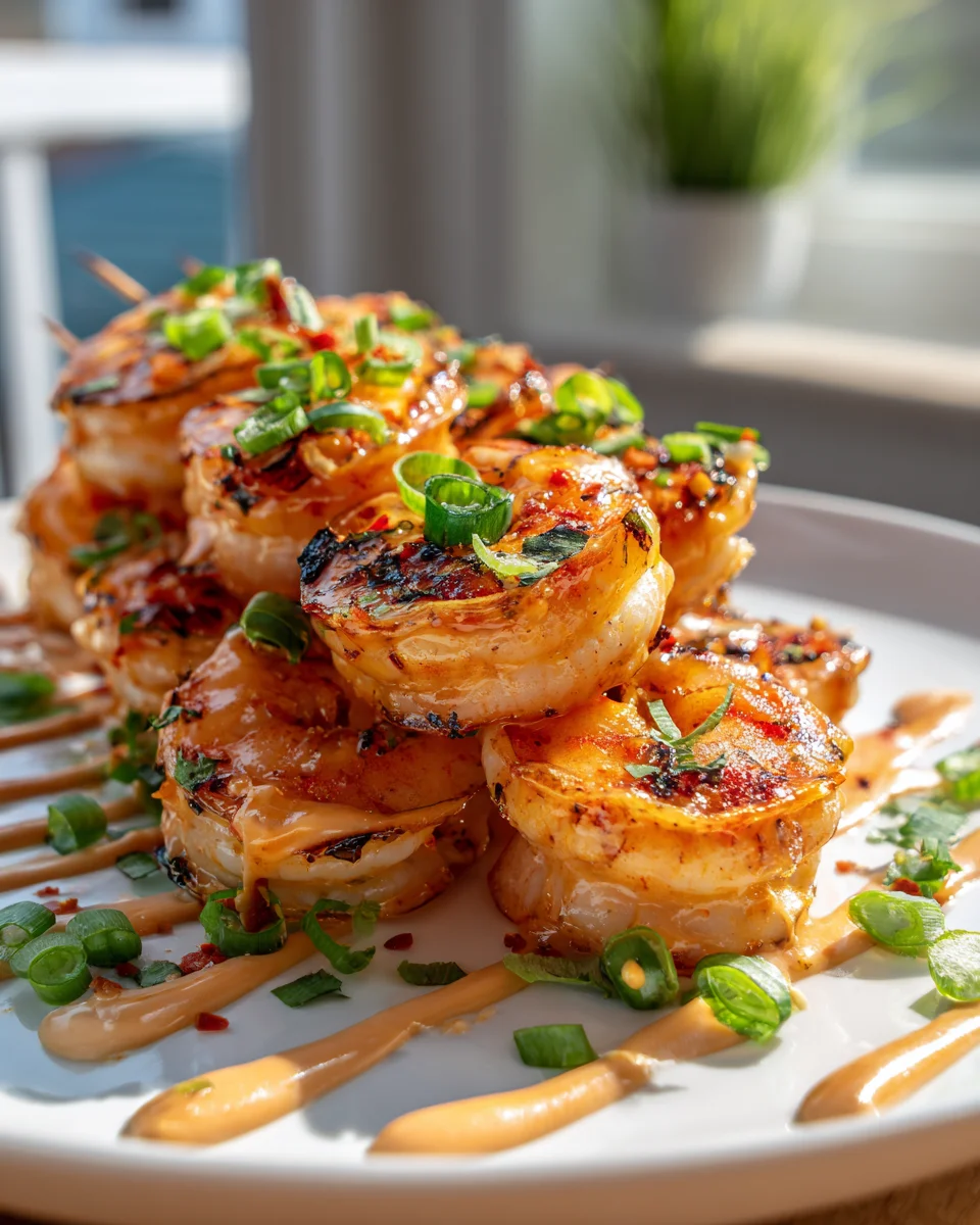 Delicious Bang Bang Shrimp Skewers Recipe for Seafood Lovers